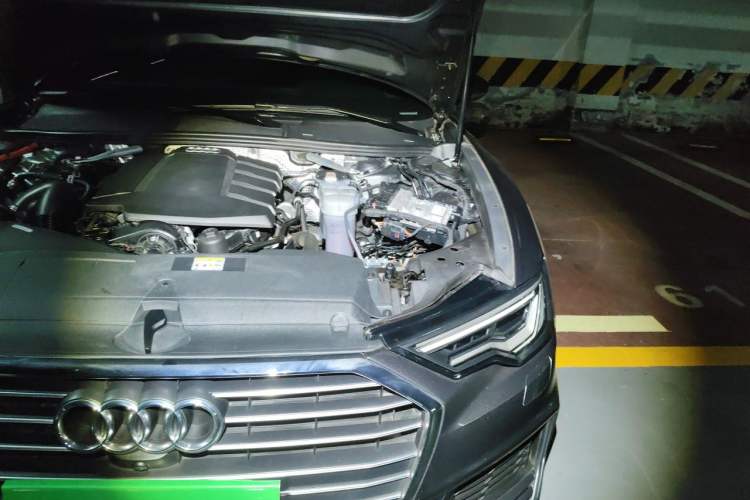 Used Audi A6L 2022 45 TFSI Prestige Dynamic Edition Engine Bay Left