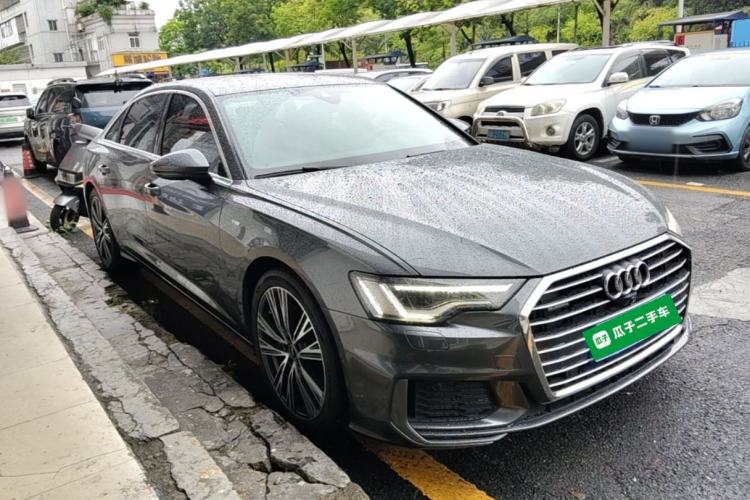 Used Audi A6L 2022 45 TFSI Prestige Dynamic Edition Front Right 45 Deg