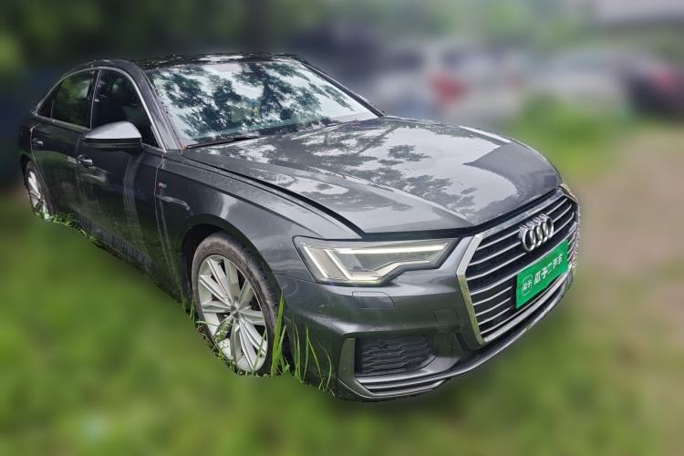 Used Audi A6L 2022 45 TFSI Prestige Dynamic Edition Front Right 45 Deg