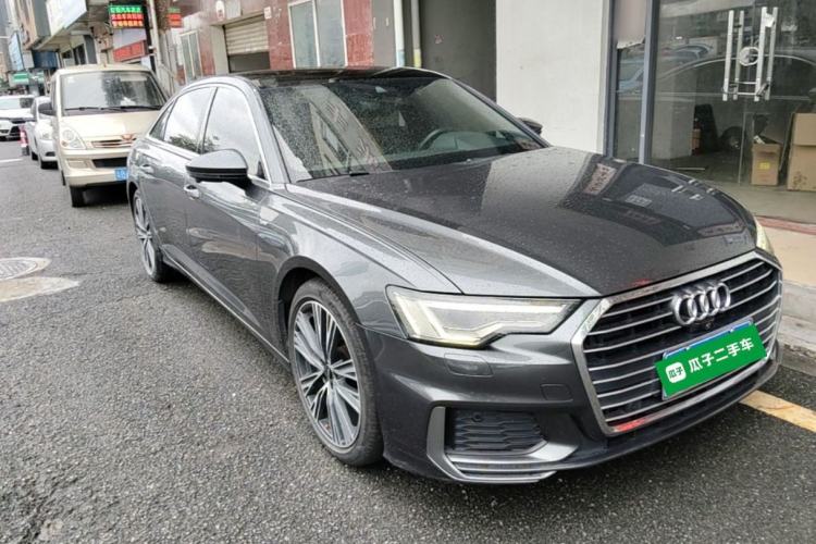 Used Audi A6L 2022 45 TFSI Prestige Dynamic Edition Front Right 45 Deg