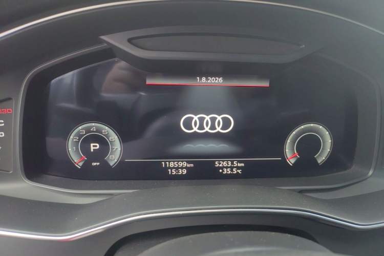 Used Audi A6L 2022 40 TFSI Luxury Dynamic Model Instrument Cluster