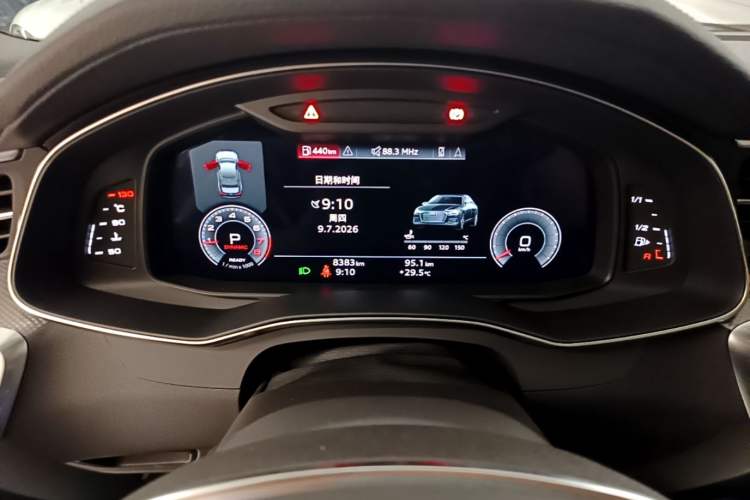 Used Audi A6L 2022 40 TFSI Luxury Dynamic Model Instrument Cluster