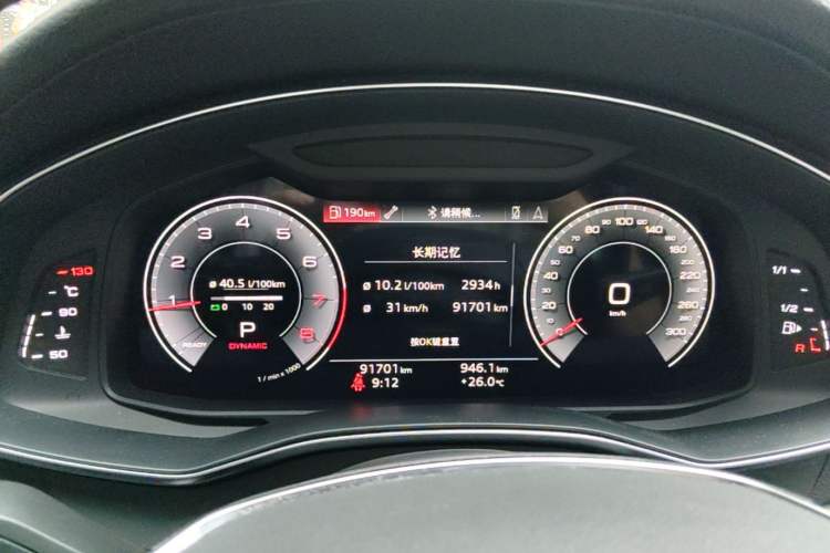 Used Audi A6L 2022 45 TFSI Prestige Dynamic Edition Instrument Cluster