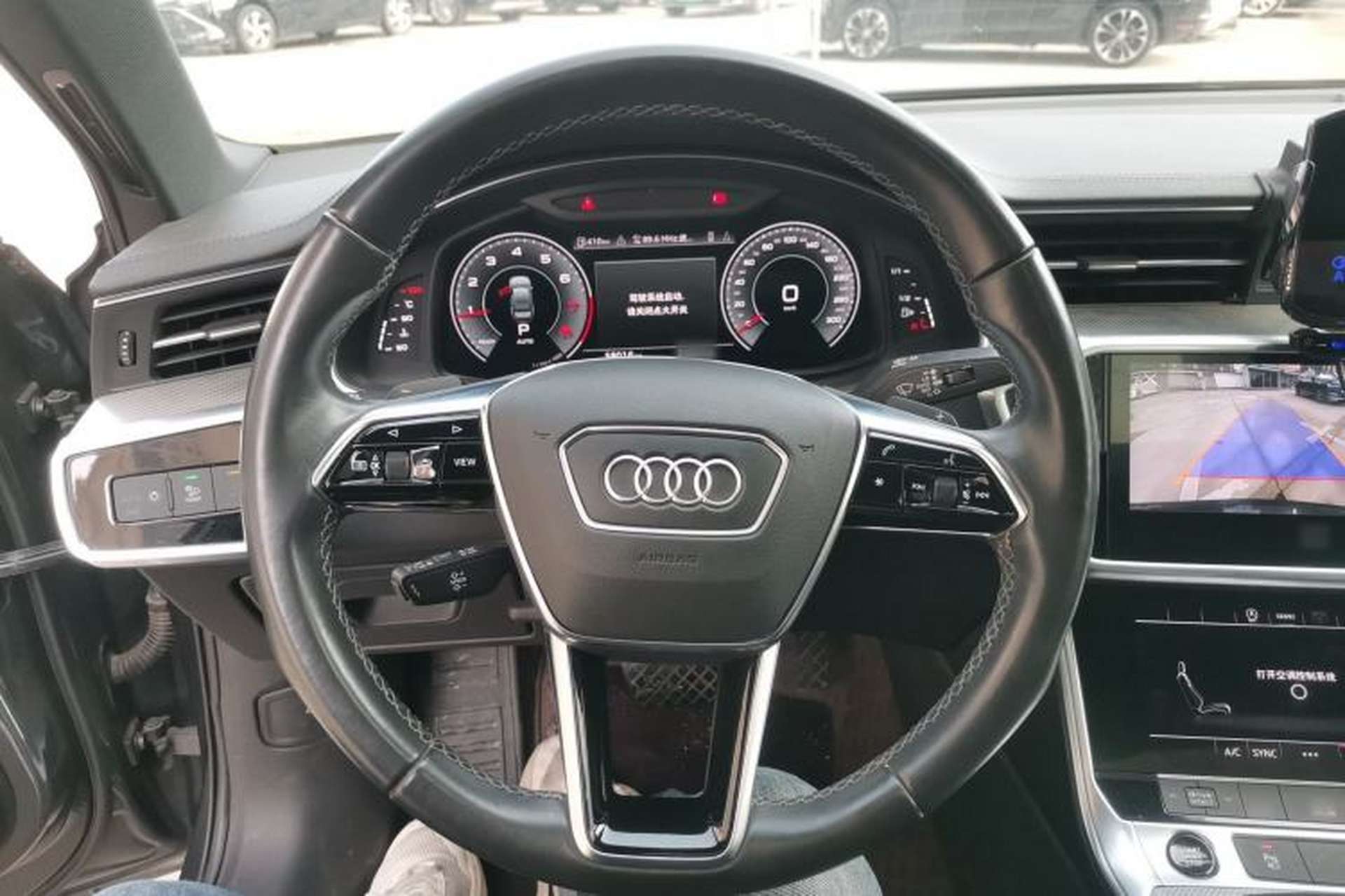 Used Audi A6L 2022 40 TFSI Luxury Dynamic Model Steering Wheel