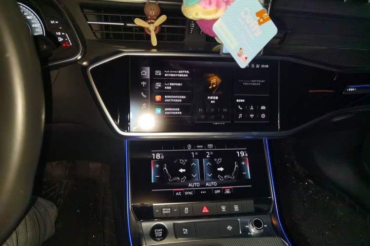 Used Audi A6L 2022 45 TFSI Prestige Dynamic Edition Audio And AC Panel