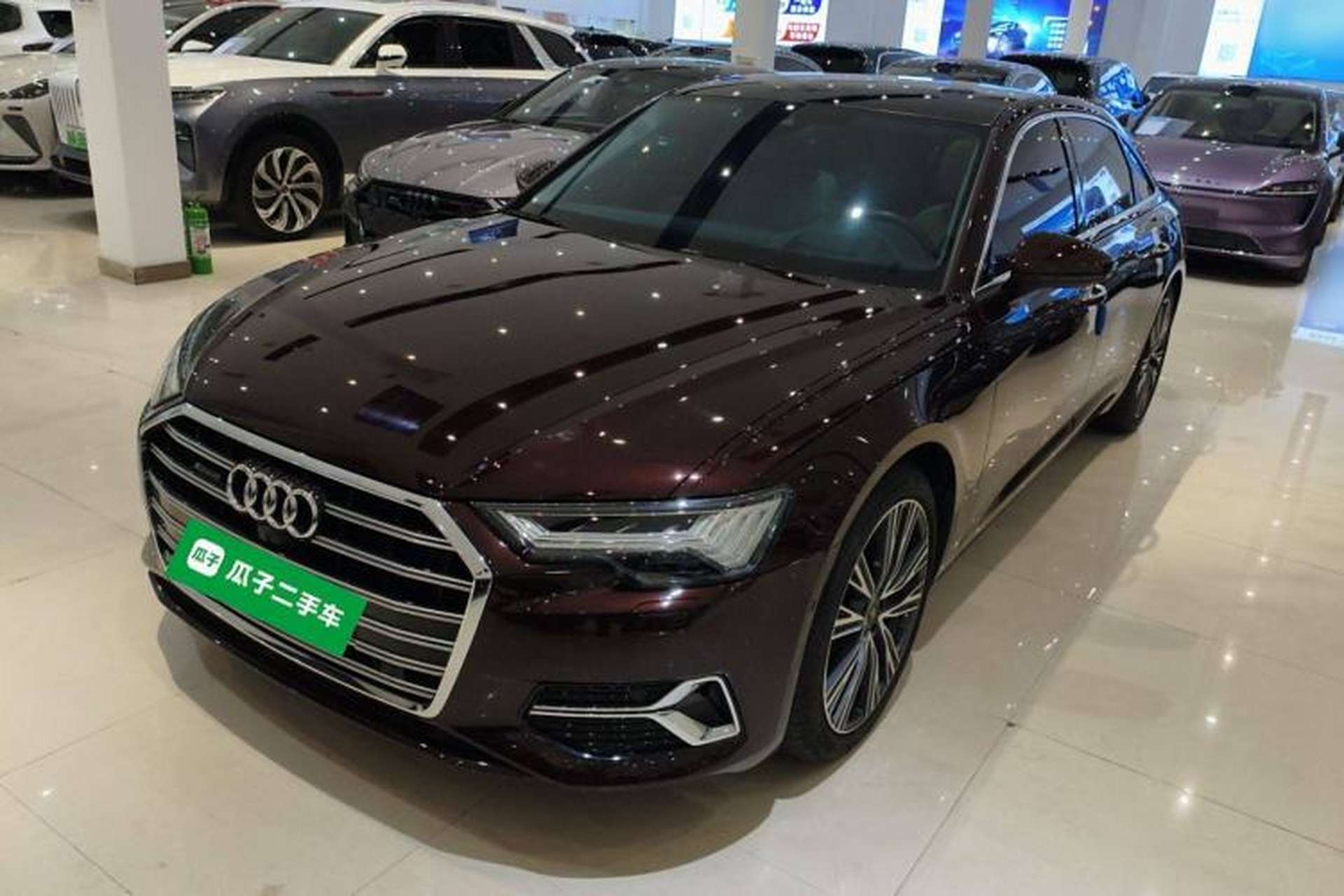 Used Audi A6L 2022 55 TFSI quattro Prestige Edition Front Left 45 Deg