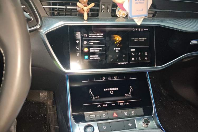 Used Audi A6L 2022 45 TFSI Prestige Dynamic Edition Audio And AC Panel