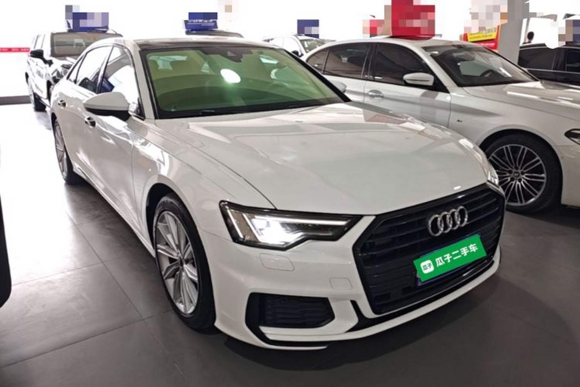 Used Audi A6L 2022 45 TFSI Prestige Dynamic Edition Front Right 45 Deg