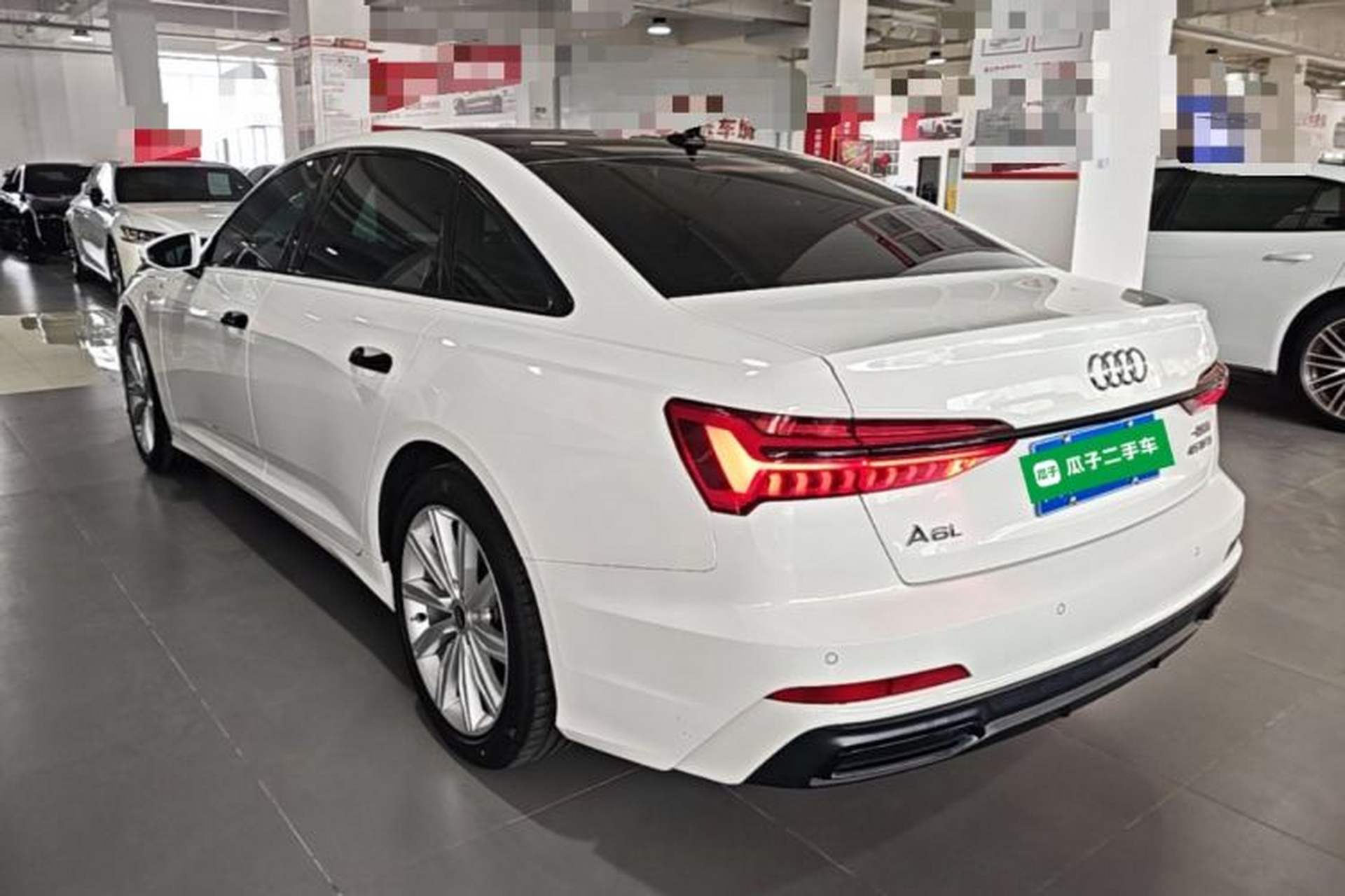 Used Audi A6L 2022 45 TFSI Prestige Dynamic Edition Rear Left 45 Deg