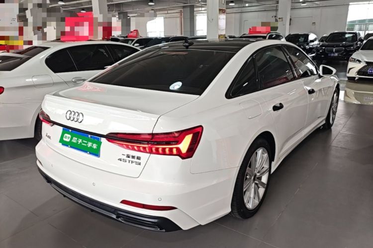 Used Audi A6L 2022 45 TFSI Prestige Dynamic Edition Rear Right 45 Deg