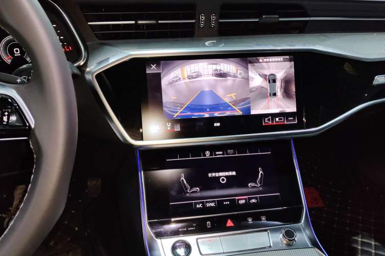 Used Audi A6L 2023 45 TFSI Prestige Dynamic Edition Audio And AC Panel