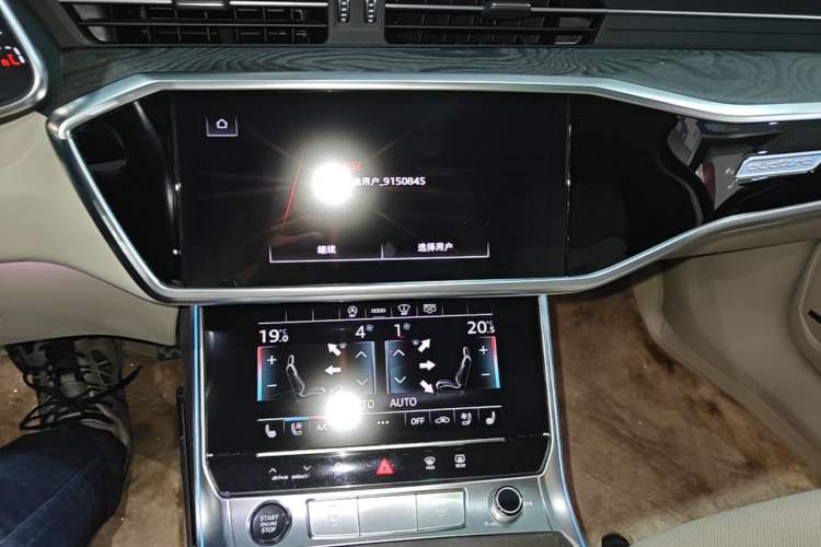 Used Audi A6L 2023 55 TFSI quattro Prestige Edition Audio And AC Panel