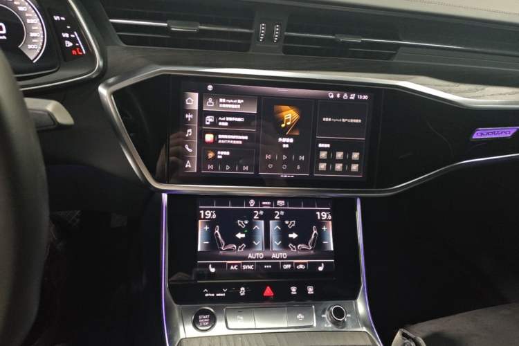 Used Audi A6L 2023 Revised Edition 45 TFSI quattro Prestige Dynamic Version Audio And AC Panel
