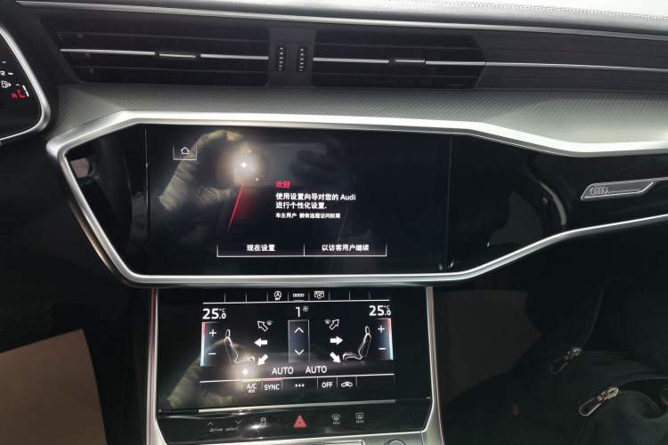 Used Audi A6L 2023 40 TFSI Luxury Prestige Edition Audio And AC Panel