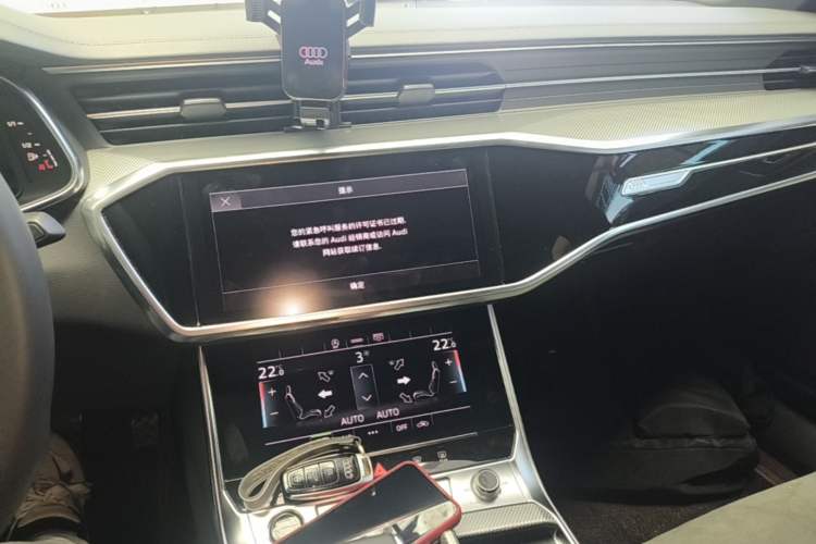 Used Audi A6L 2023 40 TFSI Luxury Dynamic Model Audio And AC Panel