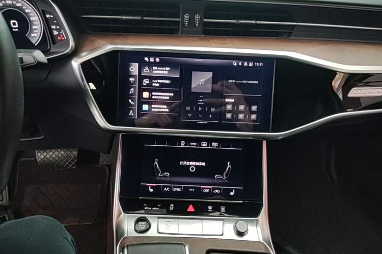 Used Audi A6L 2023 55 TFSI quattro Prestige Dynamic Edition Audio And AC Panel
