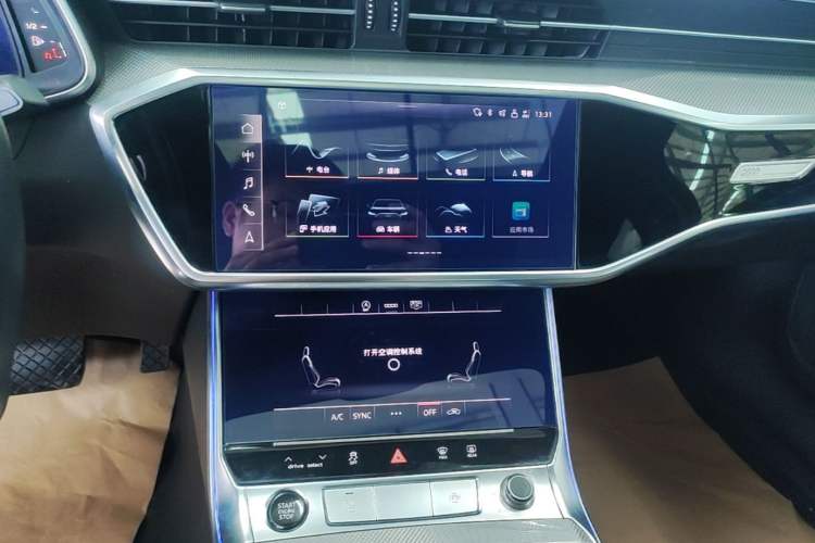 Used Audi A6L 2023 40 TFSI Luxury Dynamic Model Audio And AC Panel