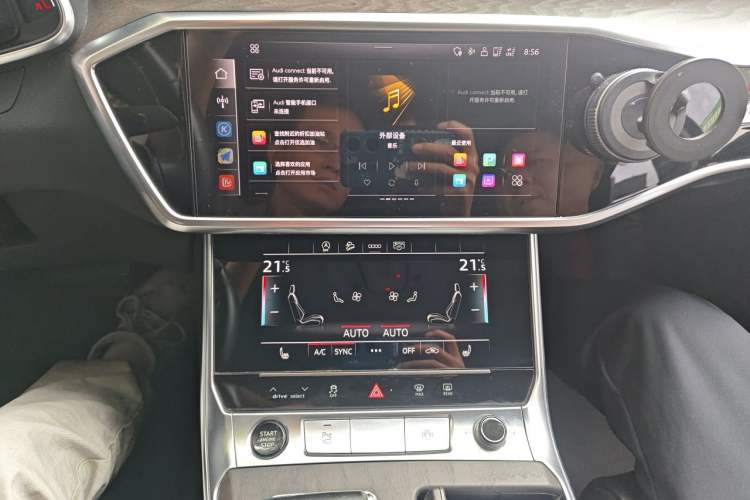 Used Audi A6L 2023 45 TFSI quattro Prestige Elegant Edition Audio And AC Panel