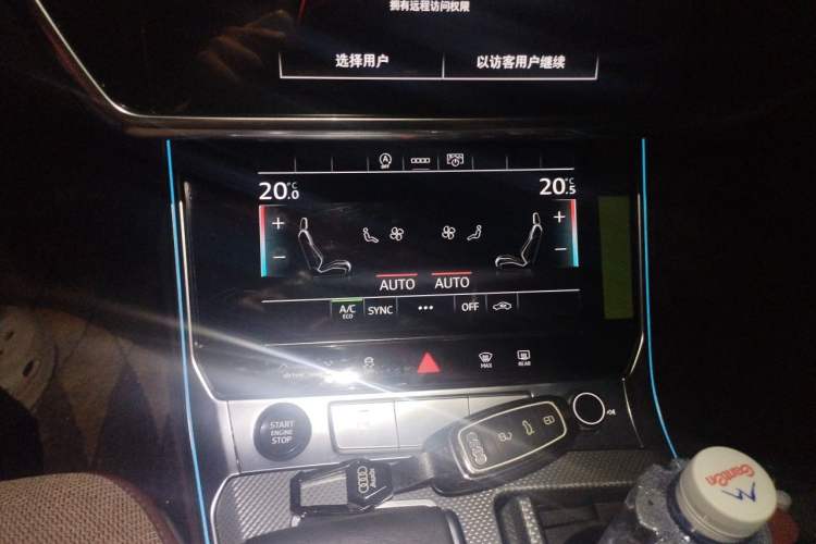 Used Audi A6L 2023 Revised 45 TFSI Prestige Dynamic Edition Audio And AC Panel