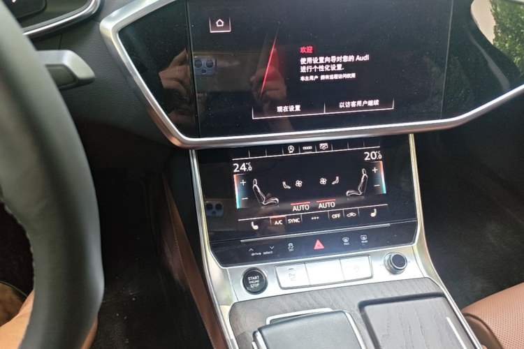 Used Audi A6L 2023 55 TFSI quattro Prestige Elegant Edition Audio And AC Panel