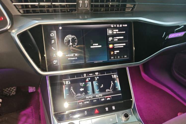 Used Audi A6L 2023 Revised 45 TFSI Prestige Dynamic Edition Audio And AC Panel