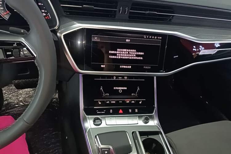 Used Audi A6L 2023 40 TFSI Luxury Dynamic Model Audio And AC Panel