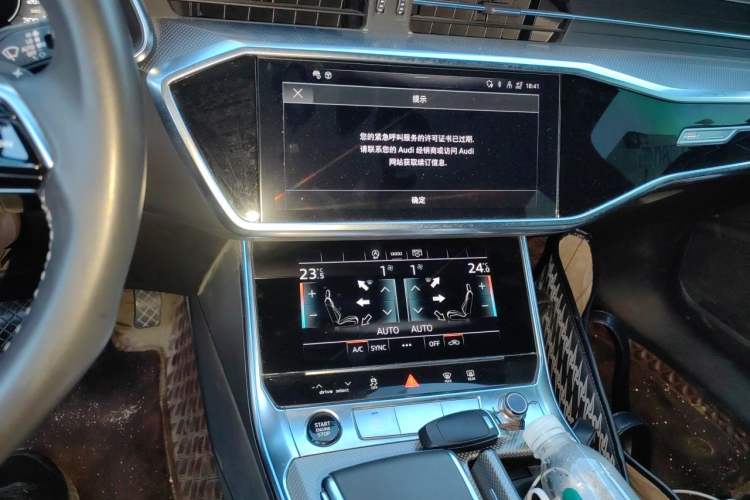 Used Audi A6L 2023 45 TFSI Prestige Dynamic Edition Audio And AC Panel