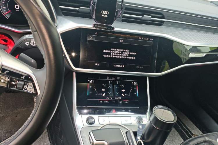 Used Audi A6L 2023 Revised 45 TFSI Prestige Dynamic Edition Audio And AC Panel