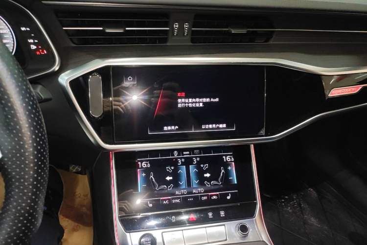 Used Audi A6L 2023 Revised Edition 45 TFSI quattro Prestige Dynamic Version Audio And AC Panel