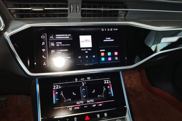 Used Audi A6L 2023 Revised 40 TFSI Luxury Dynamic Edition Audio And AC Panel