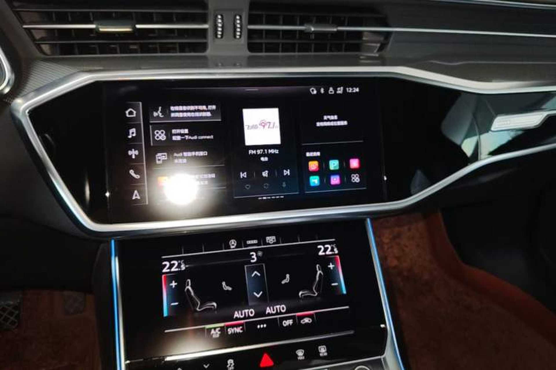 Used Audi A6L 2023 Revised 40 TFSI Luxury Dynamic Edition Audio And AC Panel