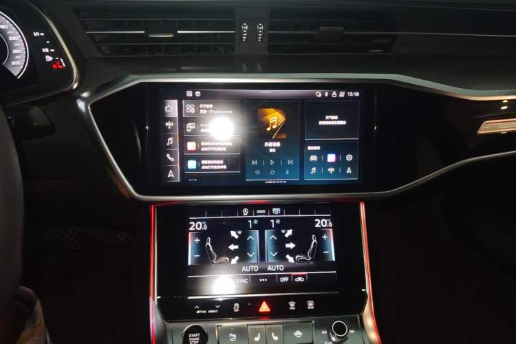 Used Audi A6L 2023 Revised 45 TFSI Prestige Dynamic Edition Audio And AC Panel