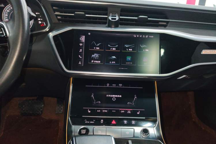 Used Audi A6L 2023 45 TFSI quattro Prestige Elegant Edition Audio And AC Panel