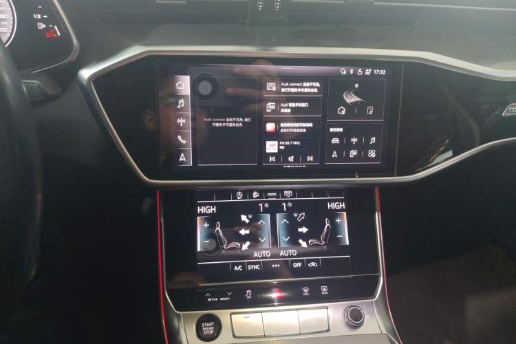 Used Audi A6L 2023 45 TFSI Prestige Elegant Edition Audio And AC Panel