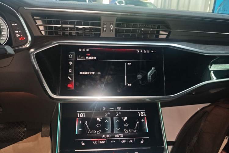 Used Audi A6L 2023 Revised Edition 45 TFSI quattro Prestige Dynamic Version Audio And AC Panel