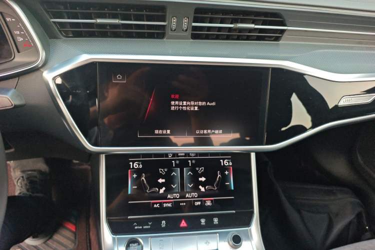 Used Audi A6L 2023 Revised 45 TFSI Prestige Dynamic Edition Audio And AC Panel