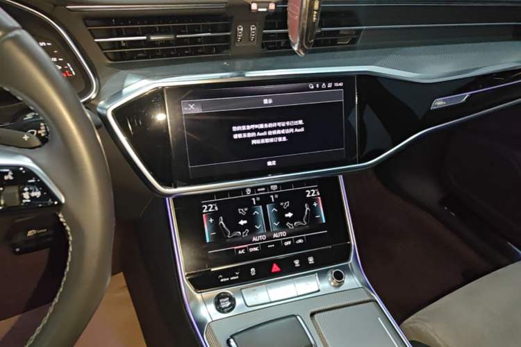 Used Audi A6L 2023 45 TFSI Prestige Dynamic Edition Audio And AC Panel