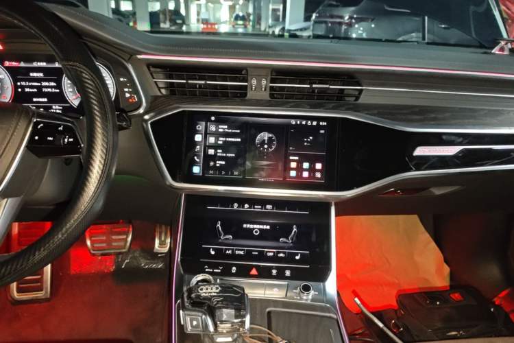 Used Audi A6L 2023 Revised Edition 45 TFSI quattro Prestige Dynamic Version Audio And AC Panel