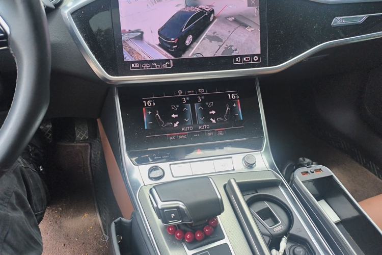 Used Audi A6L 2023 45 TFSI Prestige Dynamic Edition Audio And AC Panel