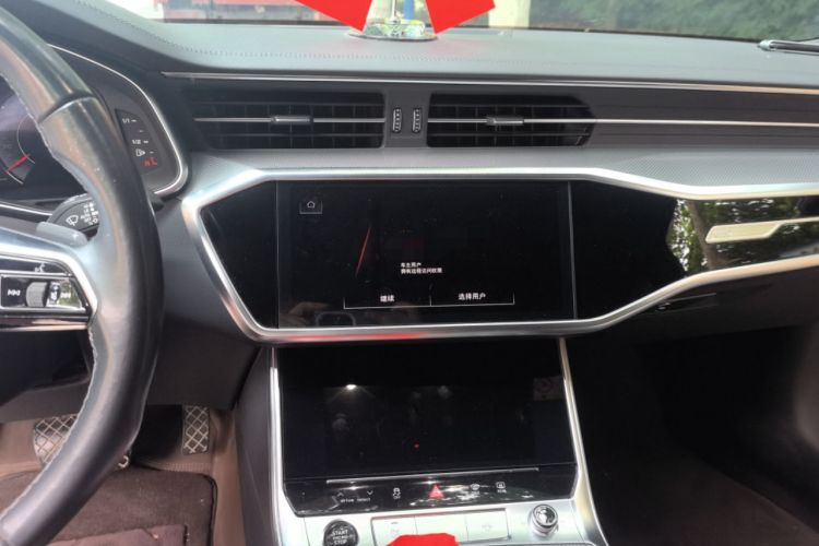 Used Audi A6L 2023 Revised 45 TFSI Prestige Dynamic Edition Audio And AC Panel