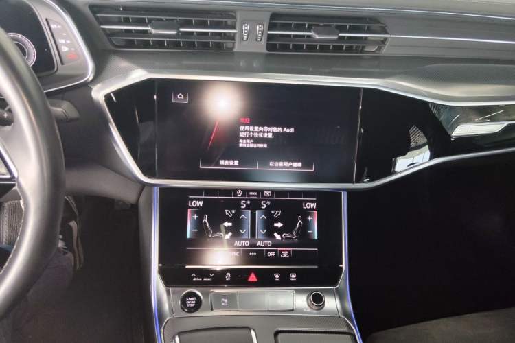 Used Audi A6L 2023 Revised 45 TFSI Prestige Dynamic Edition Audio And AC Panel