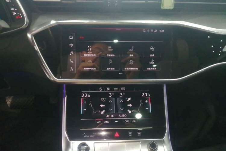 Used Audi A6L 2023 45 TFSI Prestige Dynamic Edition Audio And AC Panel