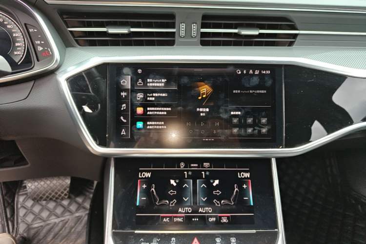 Used Audi A6L 2023 45 TFSI Prestige Dynamic Edition Audio And AC Panel