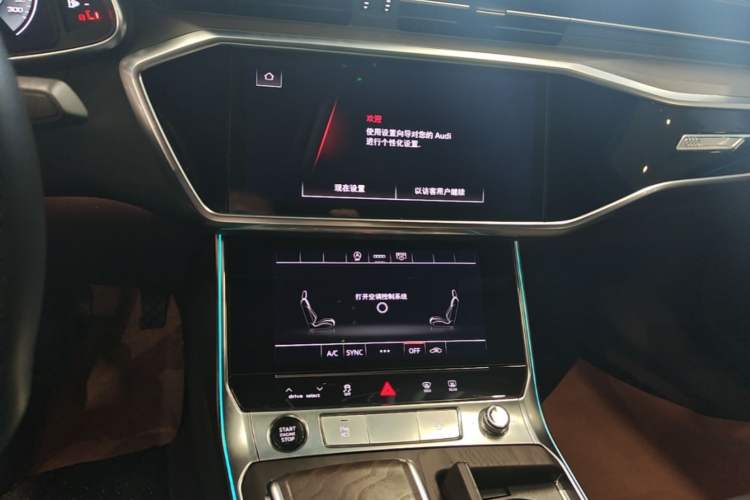 Used Audi A6L 2023 Revised 40 TFSI Luxury Dynamic Edition Audio And AC Panel
