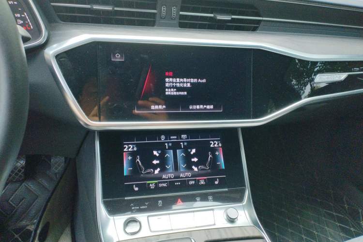 Used Audi A6L 2023 45 TFSI quattro Prestige Dynamic Edition Audio And AC Panel