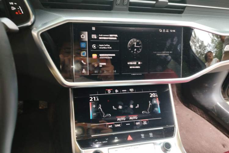 Used Audi A6L 2023 Revised 45 TFSI Prestige Dynamic Edition Audio And AC Panel