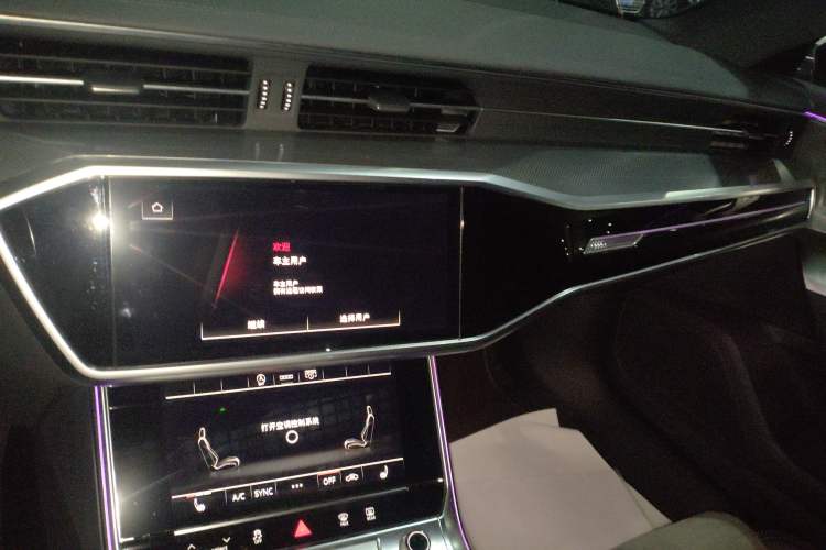 Used Audi A6L 2023 Revised 40 TFSI Luxury Dynamic Edition Audio And AC Panel
