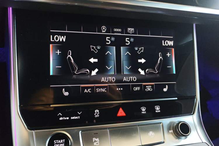 Used Audi A6L 2023 45 TFSI quattro Prestige Dynamic Edition Audio And AC Panel