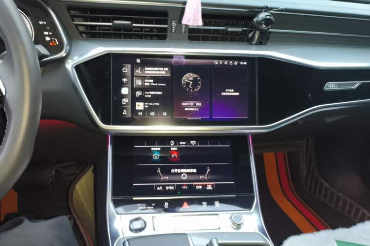 Used Audi A6L 2023 Revised 45 TFSI Prestige Dynamic Edition Audio And AC Panel