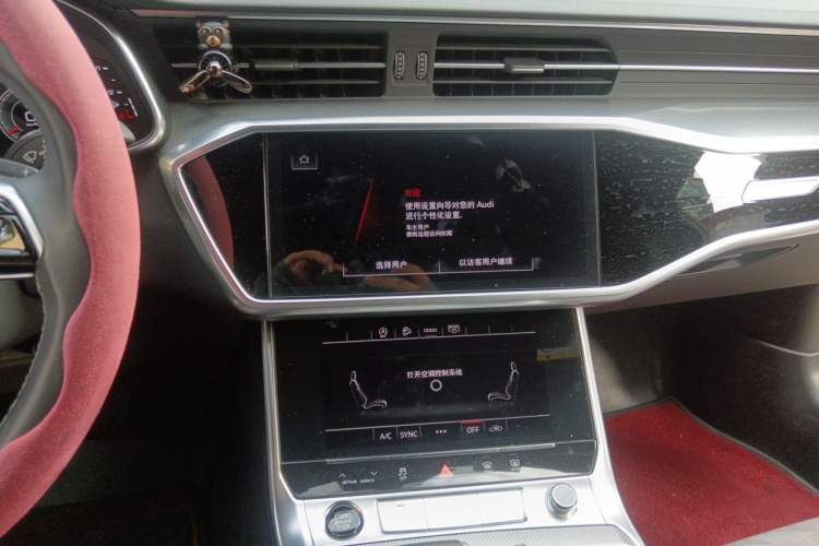 Used Audi A6L 2023 45 TFSI Prestige Dynamic Edition Audio And AC Panel